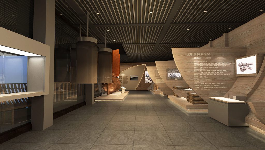 福建泉州古船博物館插圖