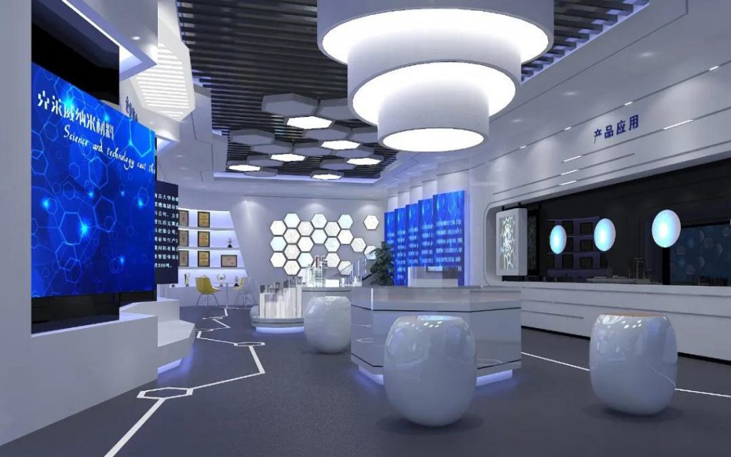 巖星建設(shè)|科技企業(yè)展廳設(shè)計(jì)插圖