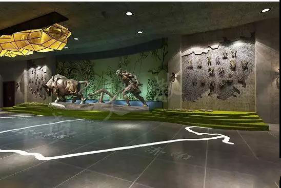 展館序廳設(shè)計(jì)合集：方寸之間 雅韻彰顯插圖