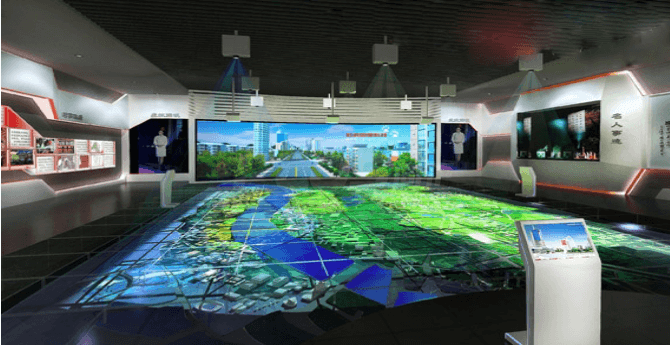 ?展廳設計中的電子投影沙盤是什么？插圖(2)