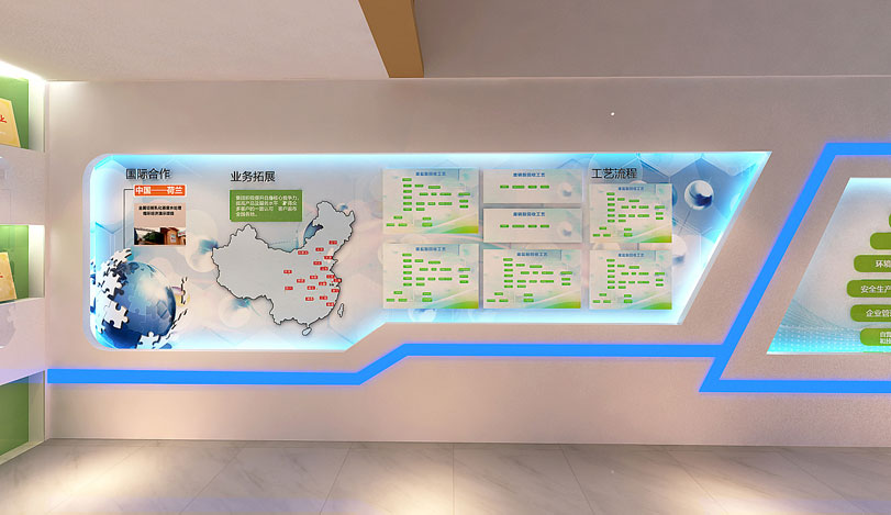 詳細(xì)解答企業(yè)展廳設(shè)計(jì)搭建原則插圖