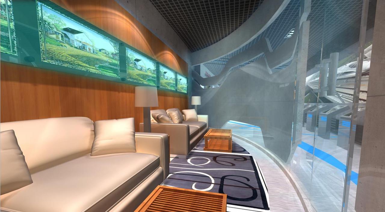 多媒體展廳設(shè)計(jì)的科技感營造插圖